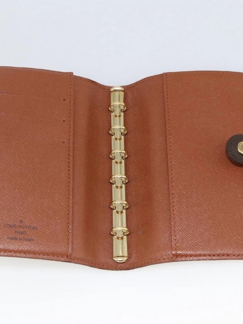LOUIS VUITTON Monogram Agenda PM Day Planner Cover R20005 LV Auth BA11076 - Picture 8 of 16